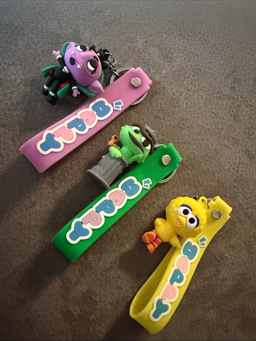 Colorful Baby Character Keychain Strap - B16